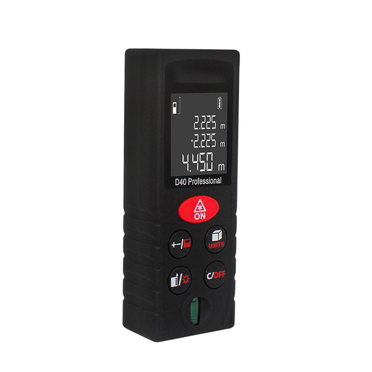 80M Laser Range Measure Ruler Roulette Tool Laser Distance Meter