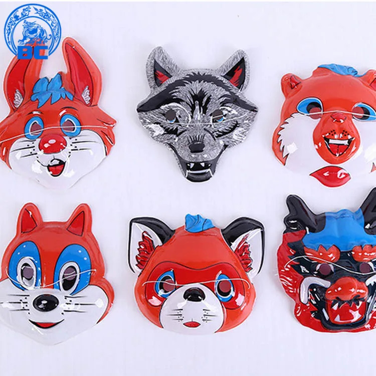 子供のためのかわいいおもちゃのアニマルマスク工場供給 Buy 工芸動物マスク 動物子供のためのパーティー 安い動物マスク Product On Alibaba Com