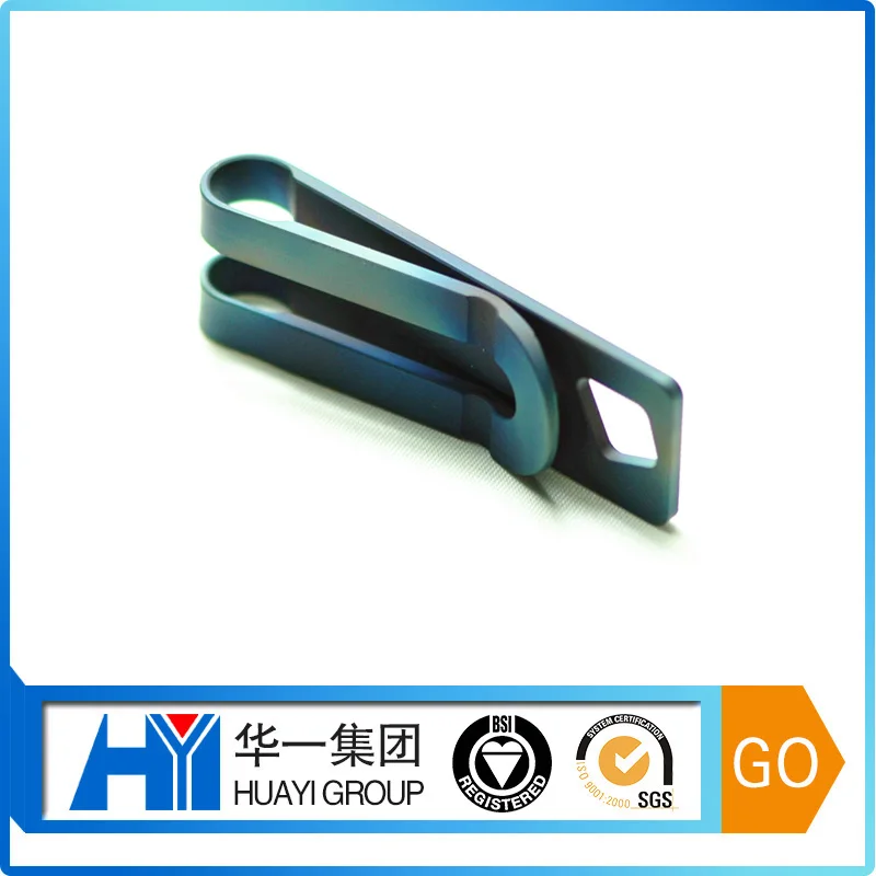 Nickel Plated Flat Spring Clip Money Clip HYWL6199 CN;GUA Huayi Automobile;auto;car