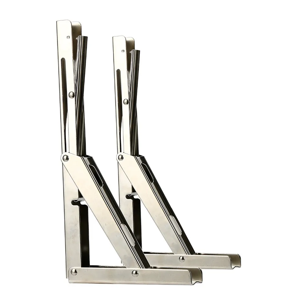 Stainless Steel Hinged Shelf Support