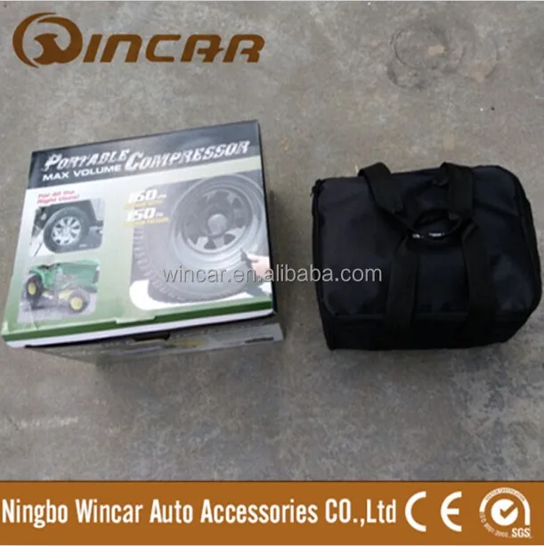 
Сверхмощный портативный воздушный мини-компрессор DC 12 В, 160psi, одобрен CE 