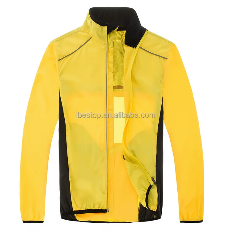 windproof breathable cycling jacket