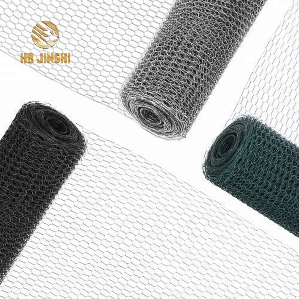 1 Inch Mesh 20-Gauge Galvanized Steel Poultry Netting Hexagonal Wire ...