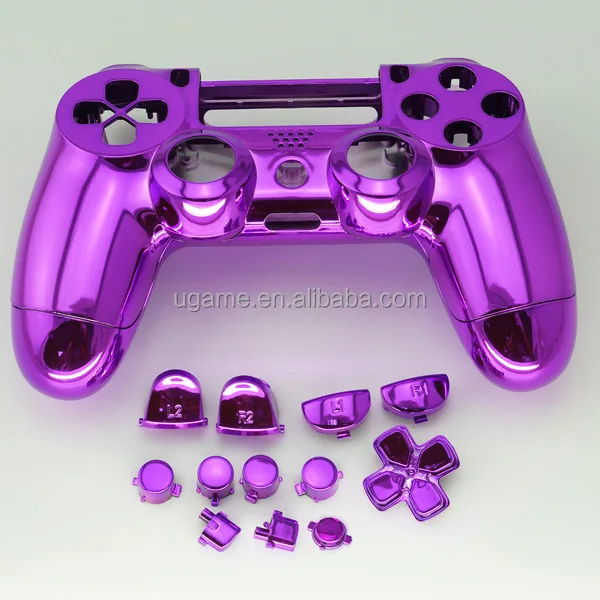 1142 Für  Video Für  Playstation  PS4  Chrome Purple  Zubehör  Knöpfe Gamepad 