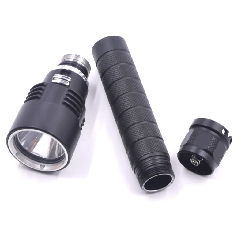 Professional scuba Diving Searchlight XM-L2 U3 Led Underwater Flashlight