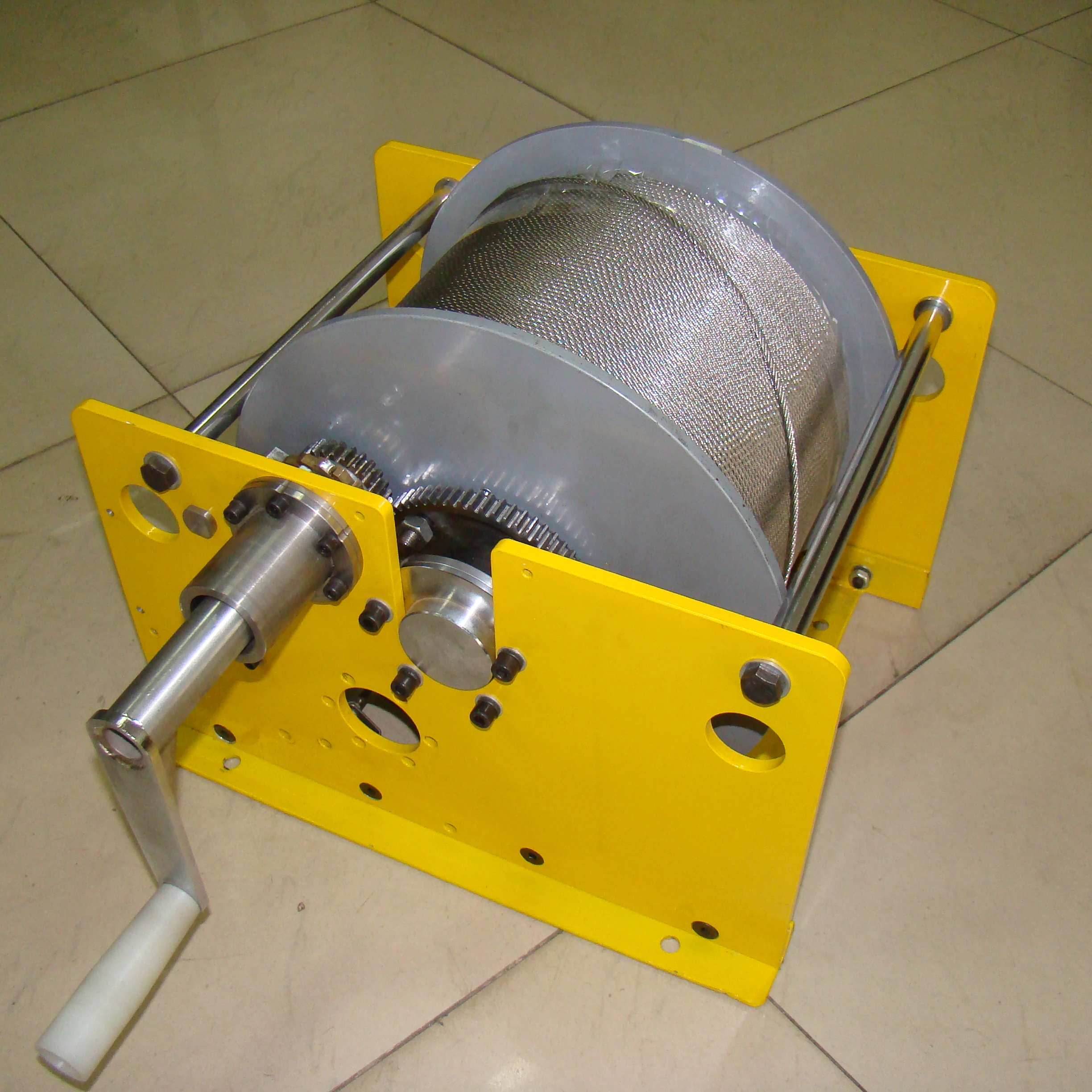 300m to 3000m Electric Winch Geophysics Borehole Logging Winch  Geo Mini Winch