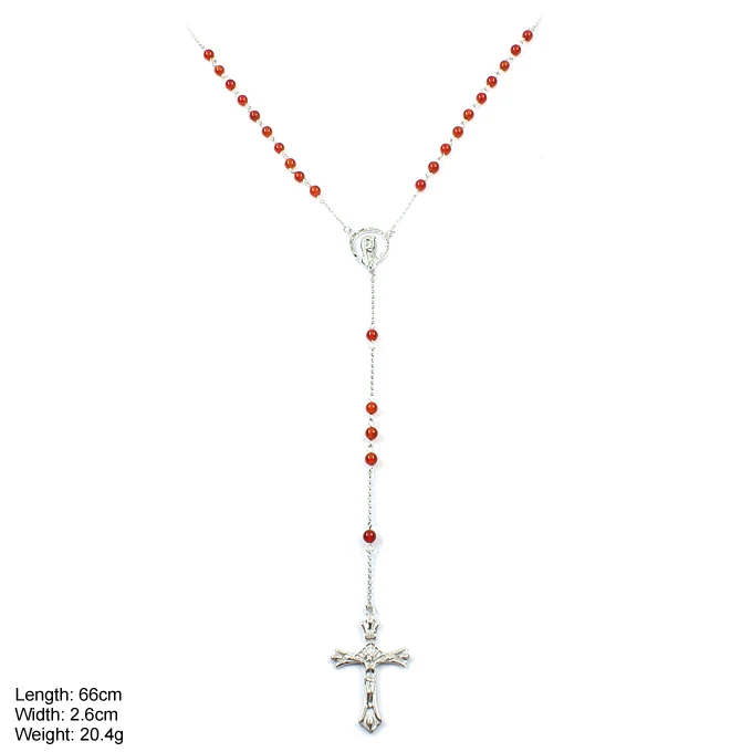 NXA-0927 Top Design Rosary Jewelry 925 Sterling Silver
