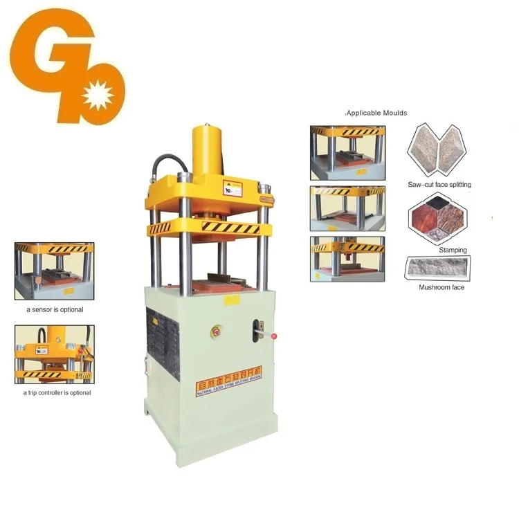Автоматическая машина для разделения и штамповки гранита