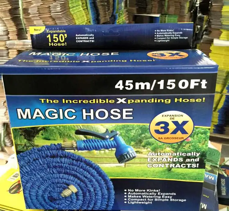 Household Retractable Garden Hose With Nozzle,Which Can Be Used To Wash