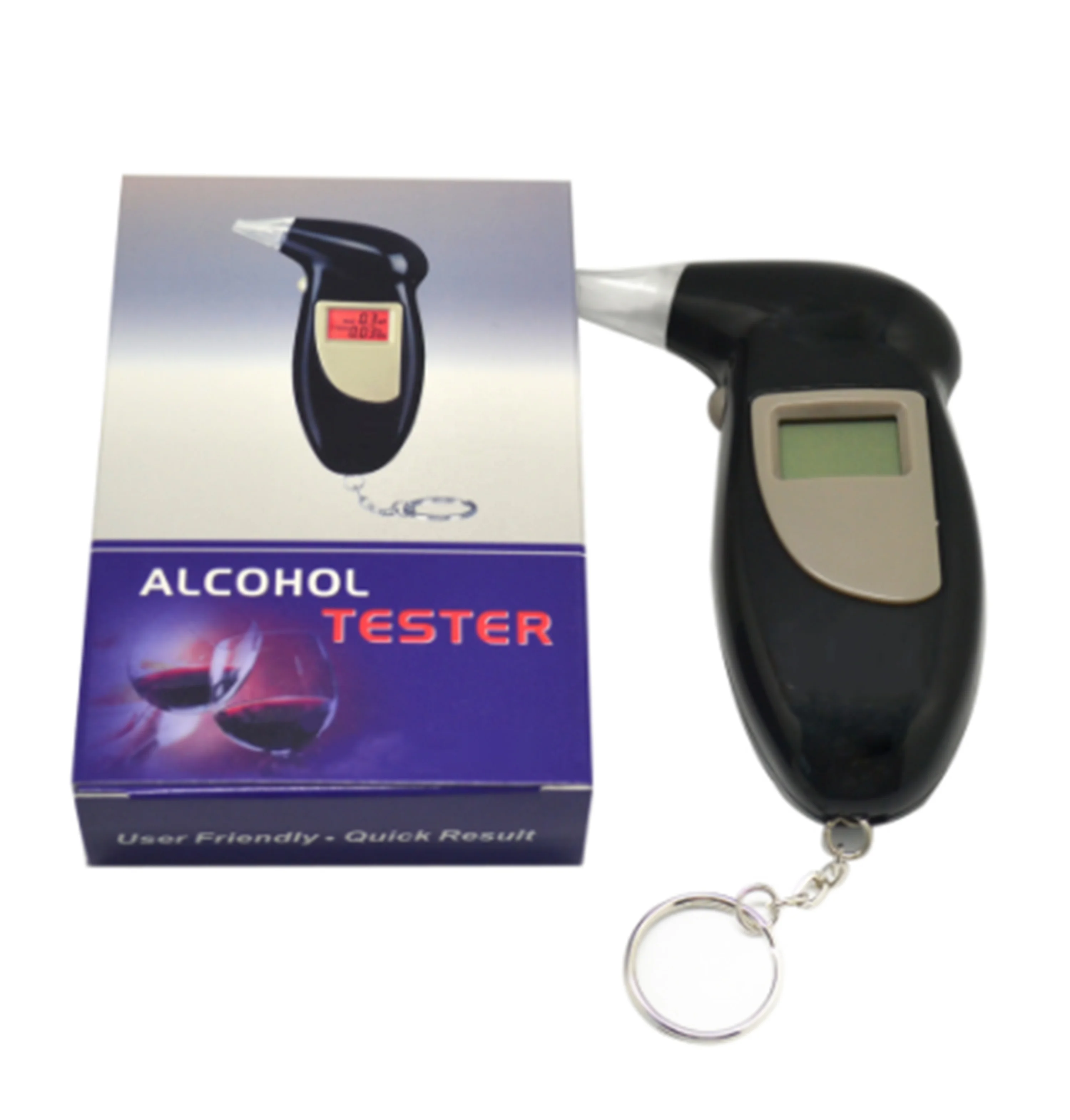 Personal Digital display backtrack breath alcohol tester breathalyzer