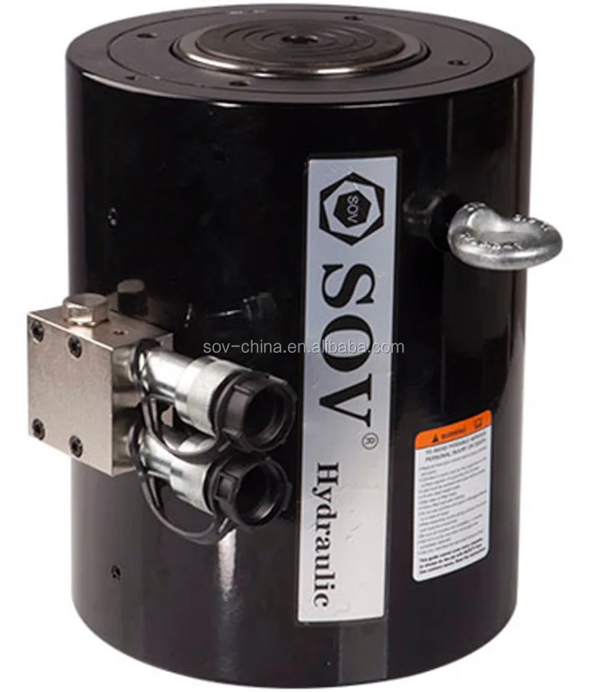 Factory Price Double Acting Hydraulic Piston Cylinder with Engine 50 Ton Capacity 50mm Stroke Steel Construction 1 Year Warranty