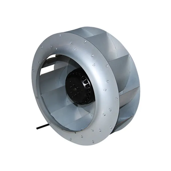 AC Backward curved capacitor external rotor motor IP44 centrifugal fan and impeller for HVAC air purifier