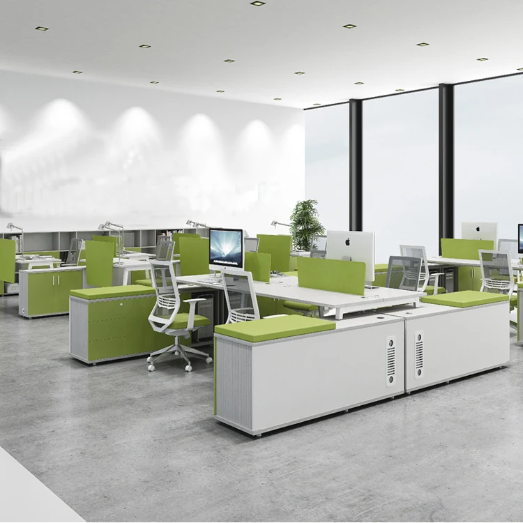 Экологичный офисный стол Модульная офисная мебель кабинк для персонала