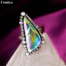 Hot selling vintage stone ethnic fashion rings for women bohemian trendy anillos statement accessories anel feminino
