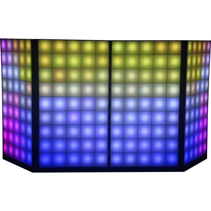 LED Digital DJ  Booth  Facade for Stage Show