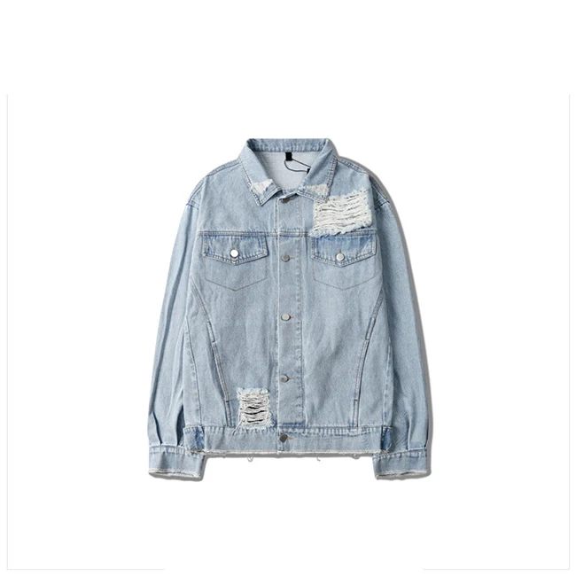 denim jacket hip hop