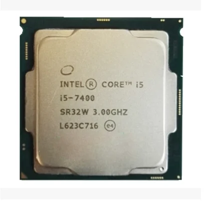 Intel Core i5-7400 CPU 3個 8400 1個セット I5-7400 CPUバルク3.0GクアッドコアLGA1151 7世代コアCPU