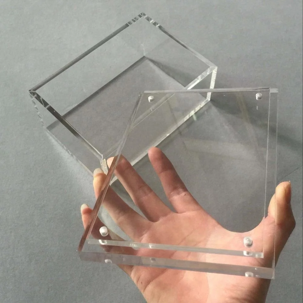 Modern Acrylic Magnet Display Rack Elegant Modern Design for Product Showcase
