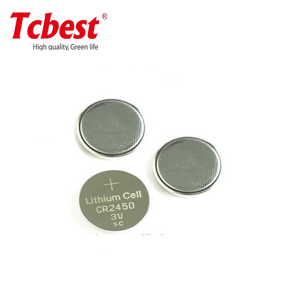 Cr2045 Button Cell 3v Lithium Battery Cr2450 Watch Battery