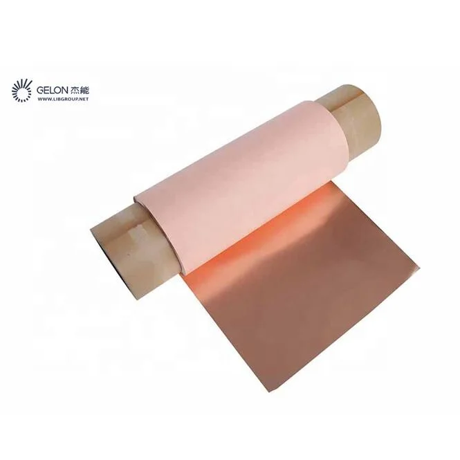 Battery current collector foil Copper (cu) Foil for battery materials