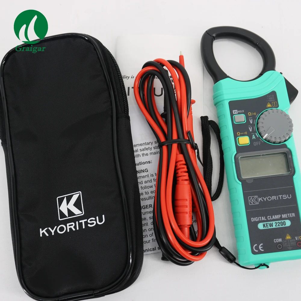 共立2200 1000A ACデジタルクランプメーターテスターKEW2200共立2200 