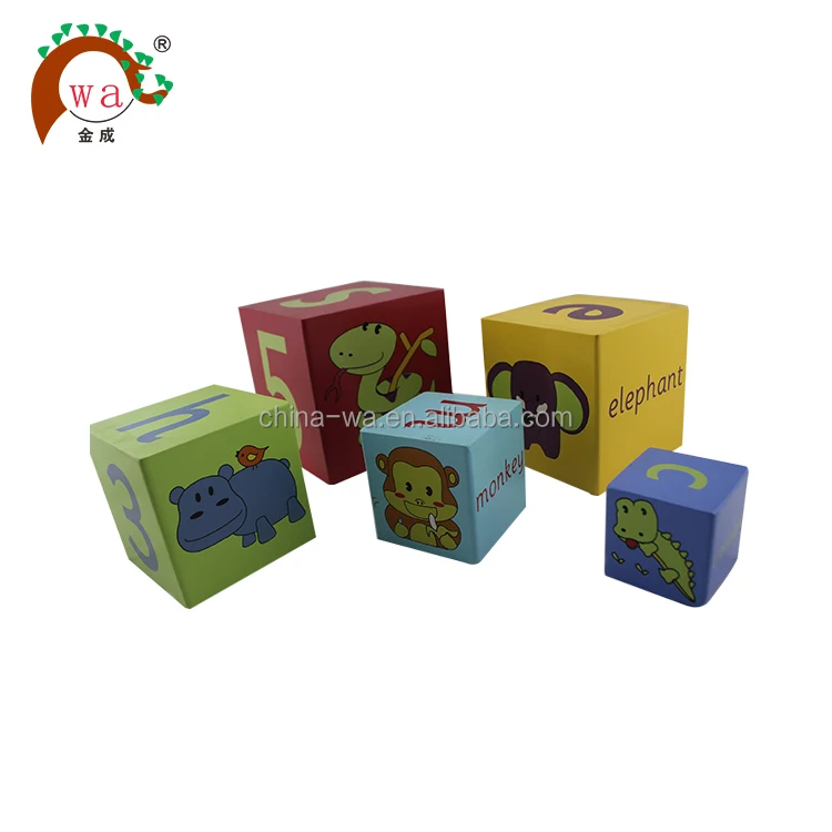 cardboard stacking boxes toy