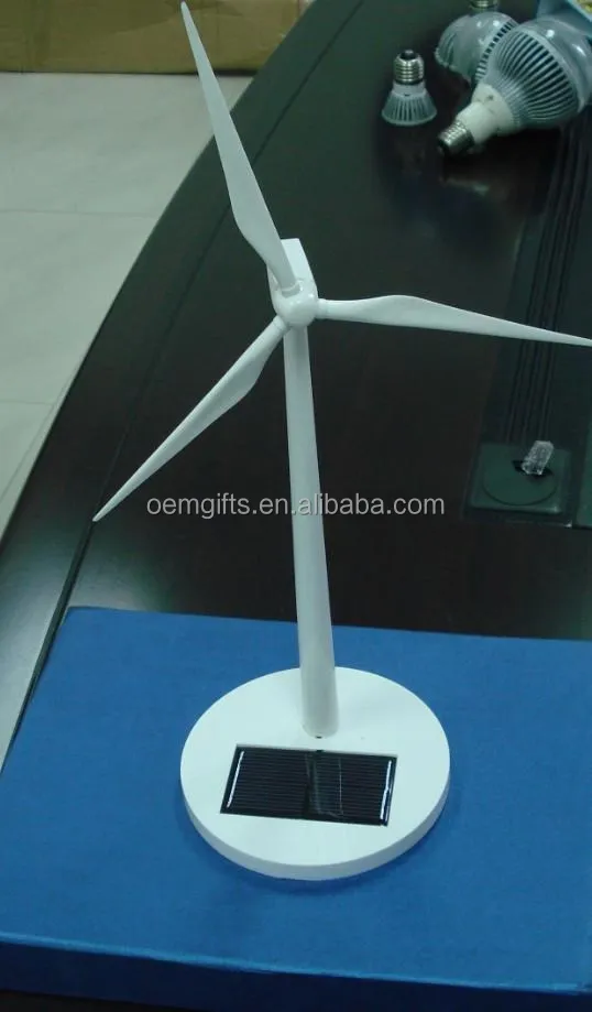 Настольная ветряная турбина на солнечных батареях, ветряная мельница на солнечных батареях
