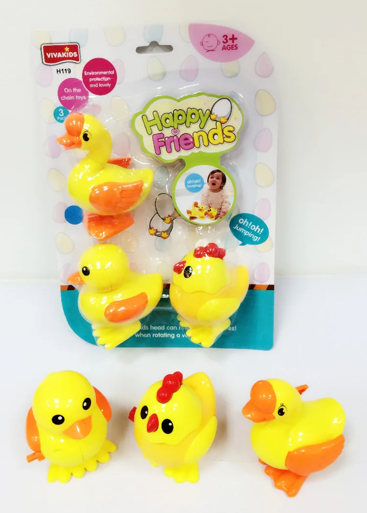 2019 новые рождественские заводные маленькие игрушки Шаньтоу, игрушка-сюрприз с животными, Медведь, Кролик, слон для детей