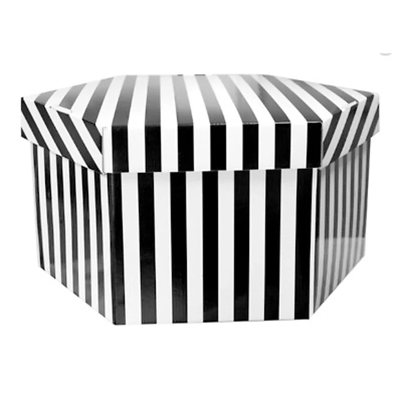 White Designer Stripe Beanie- Order Wholesale