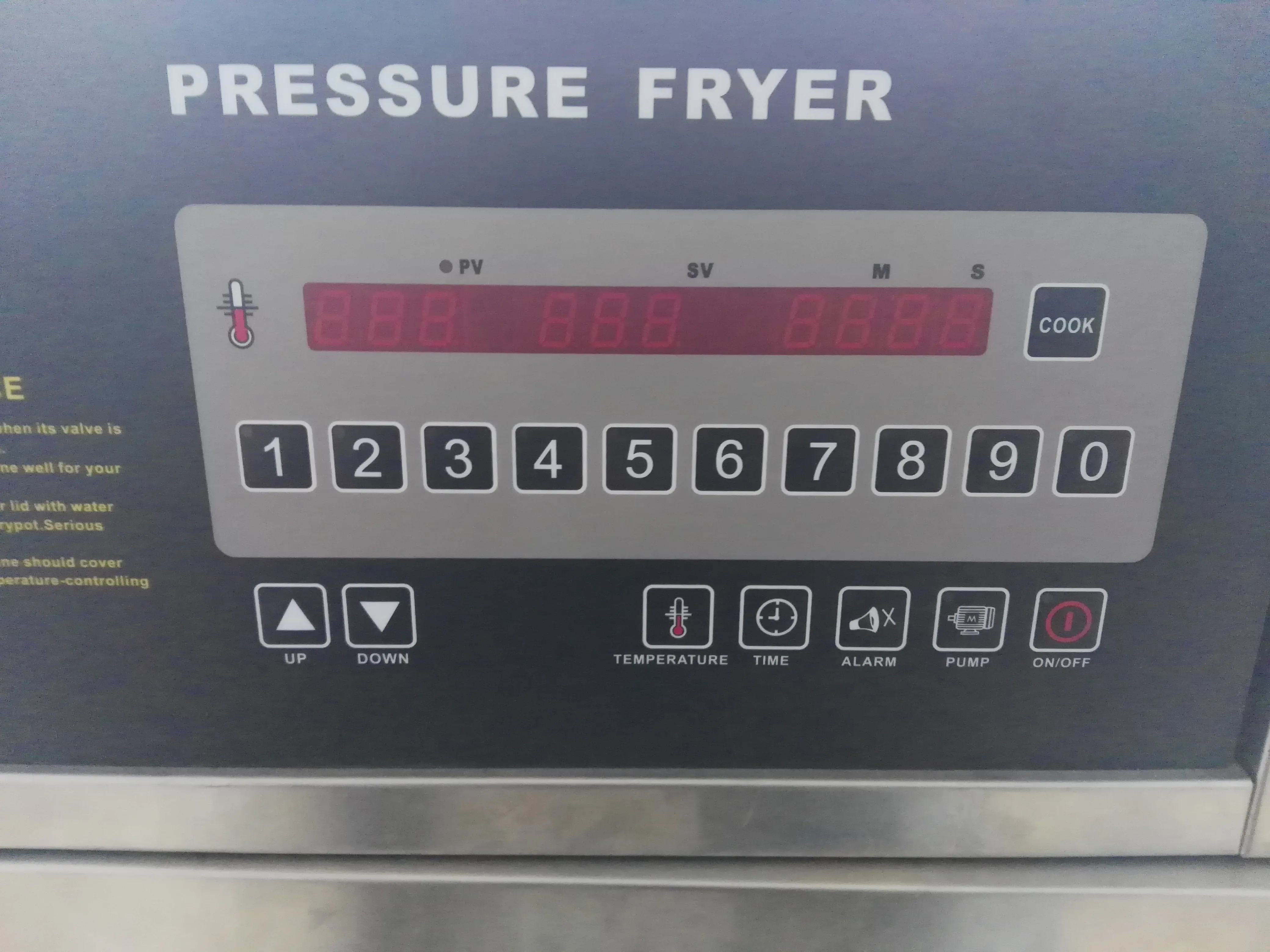 Automatic Broaster Chicken Pressure Fryer Commercial Electric Deep Fryer with Oil Pump