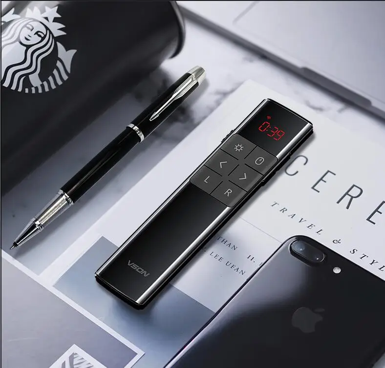 VSON OEM air mouse Универсальная беспроводная лазерная ведущего лазерный указатель с