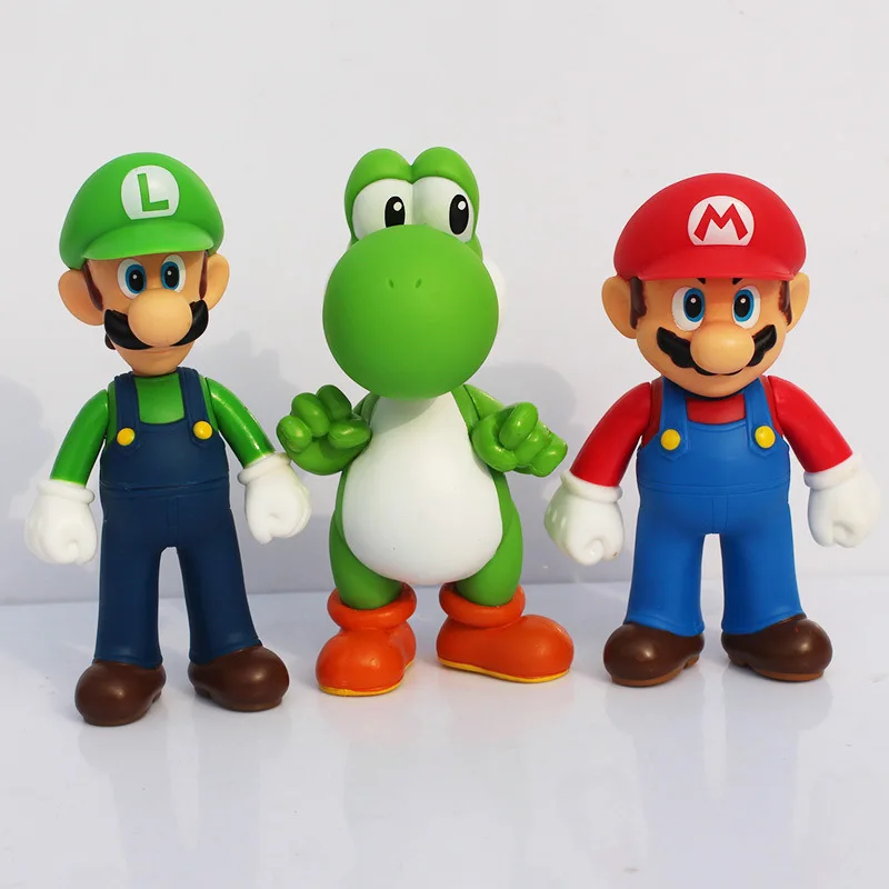 Wholesale Super Mario Figurines- 4- 5 Assortments MULTICOLOR