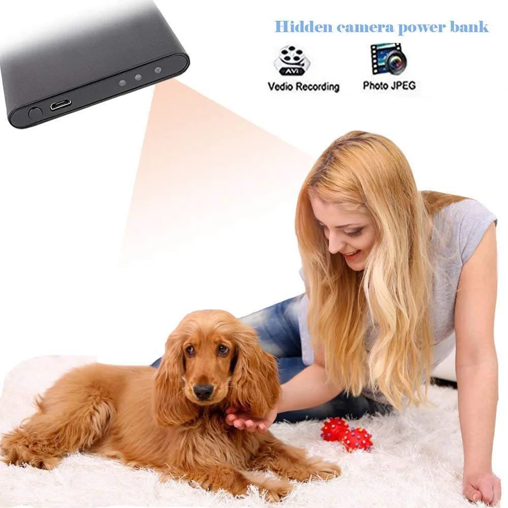 
 Запасные аккумуляторы для телефонов безопасности Скрытая камера, Full HD 1920*1080P мини видео регистраторы видеоняни и радионяни Няня Cam Pet камера, 10000 мАч  