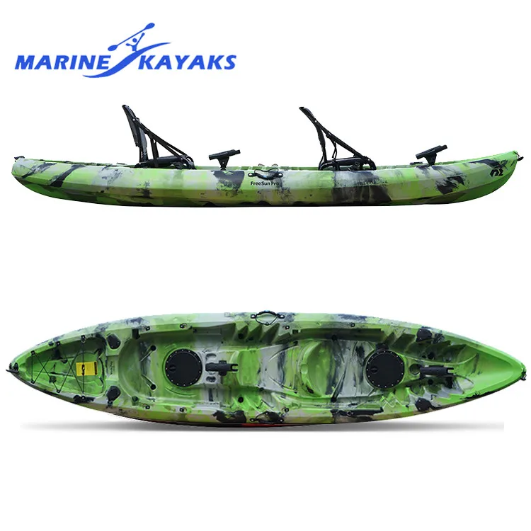 mejor opción 2 persona kayak pesca kayak remo y asientos con fibra