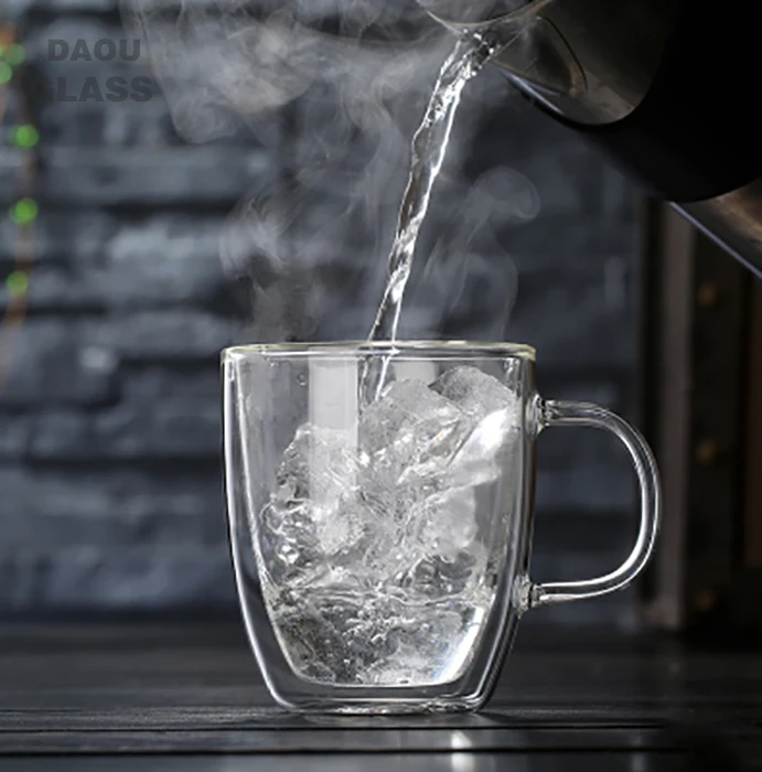 Heat-Resistant Double Wall Glass Coffee Cups – Happy Space Decor