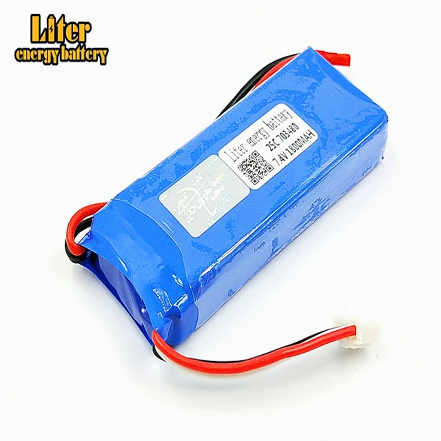 703480 25c JST разъем 7 4 V 1800 mAH Lipo батарея для WLtoys V323 пульт дистанционного управления лодки