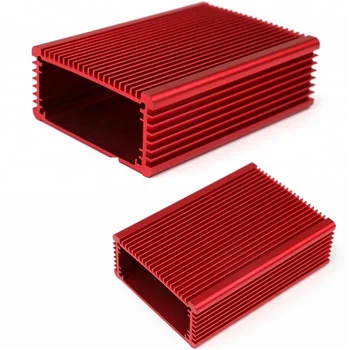 Excellent finish anodized aluminum extrusion profile control box Custom Sheet Metal Fabrication Product Suppliers