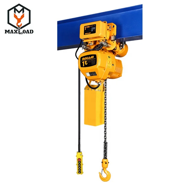 1 Ton Electric Hoist Chain Pulley Block Maxload Buy Electric Chain Hoist Ton Electric Chain Hoist Chain Product On Alibaba Com