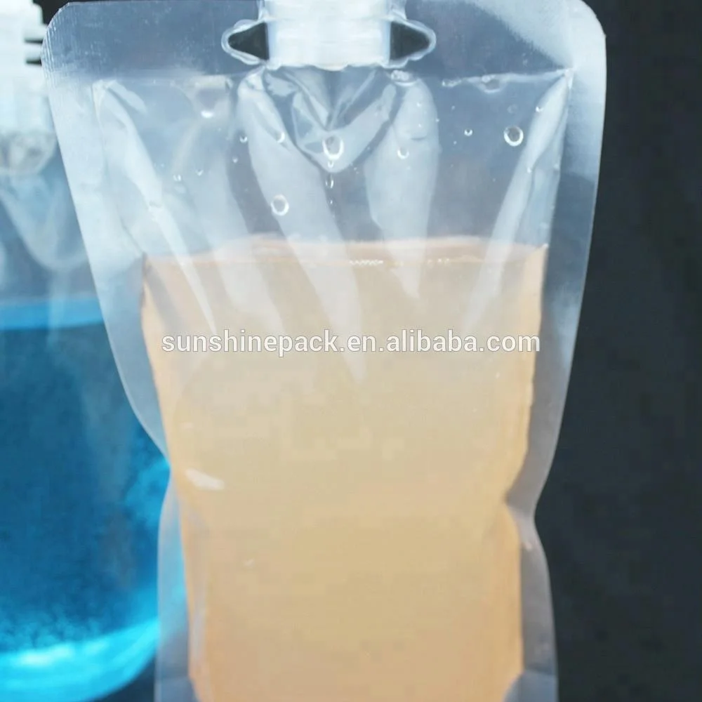 Drink Pouch with Spout Packaging Beverage Bag With Plastic Packaging Baby Food Spout Pouch