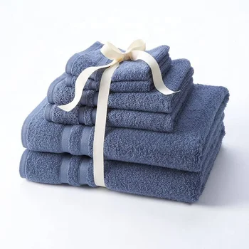 Luxury custom hotel sauna bath towel cotton hand towel /spa bath towel