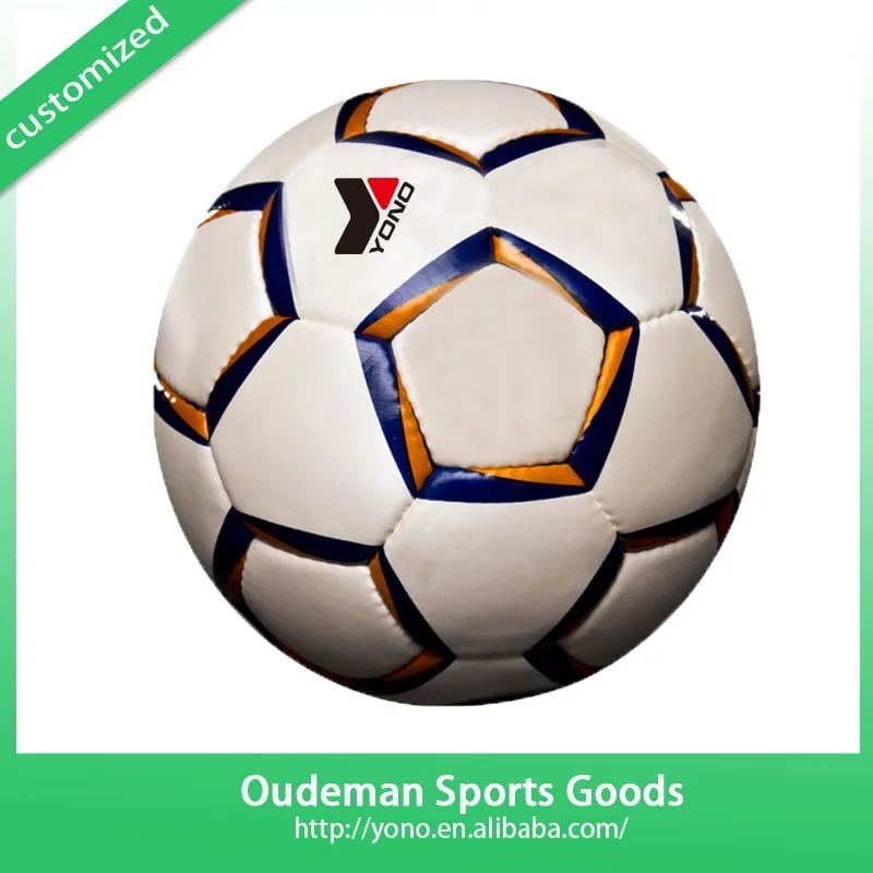 пользовательские дизайн логотипа завод тпу/пвх/ева/пу ynso- 087 дешевые футбольный мяч