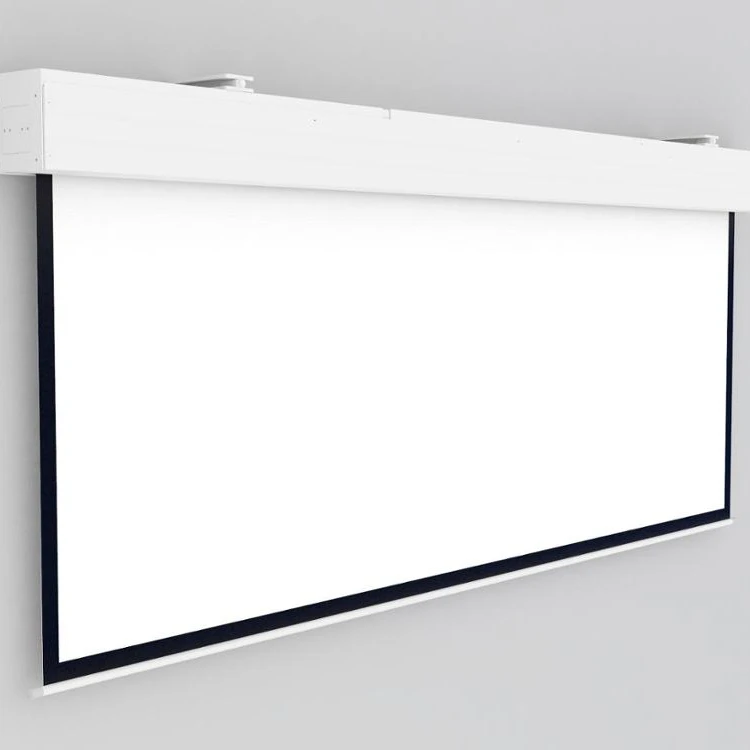 ステージ用200インチ4:3電動電動映画プロジェクタースクリーン