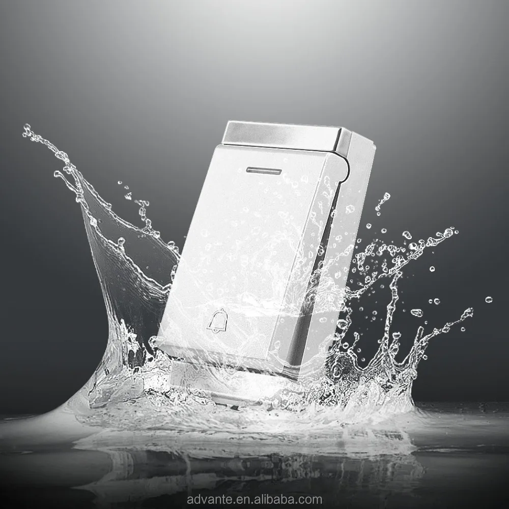 Беспроводной цифровой электронный дверной звонок 150 м с дистанционным управлением на большие расстояния