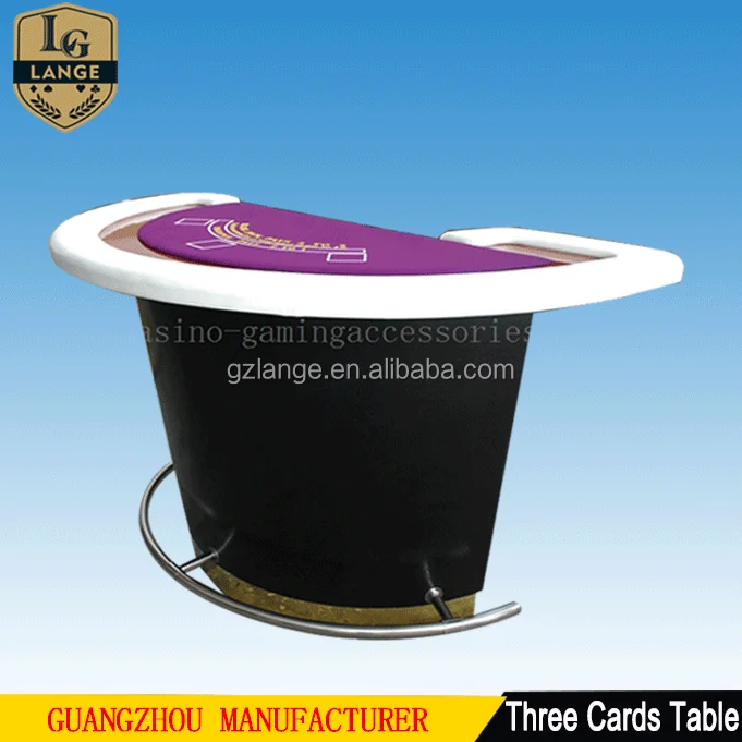 Полукруглый покерный стол для казино и Blackjack