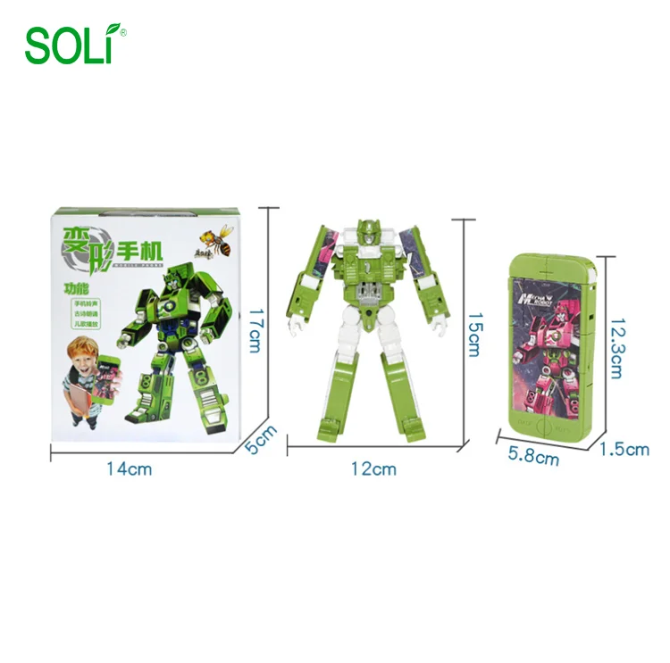 Deformation Kid Robot Toy Intelligent Mobile Phone Lighting Story Machine