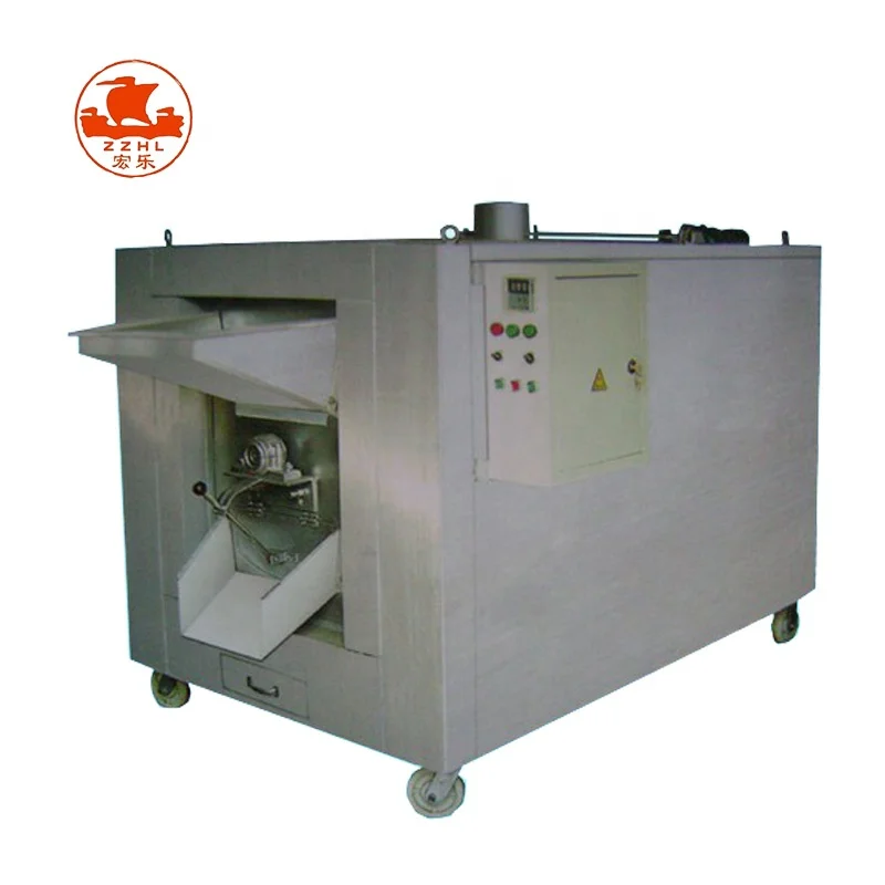 Здоровый тип газа грецкого ореха жаровня машина жарки арахиса