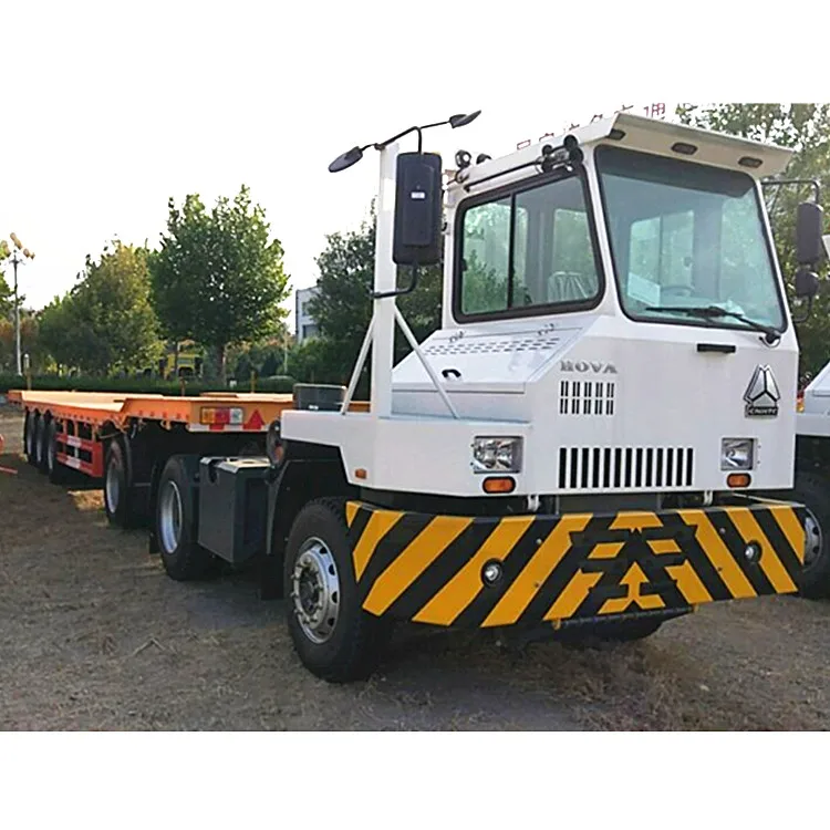 Sinotruk HOVA 4x2 266hp Terminal Towing Port Tractor Truck for Sale