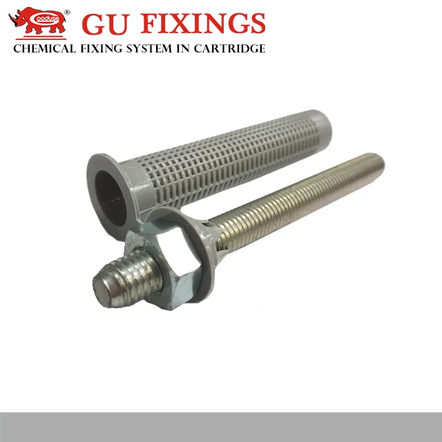 Injection Plastic Anchor Sleeve for Epoxy Bolt Anchoring