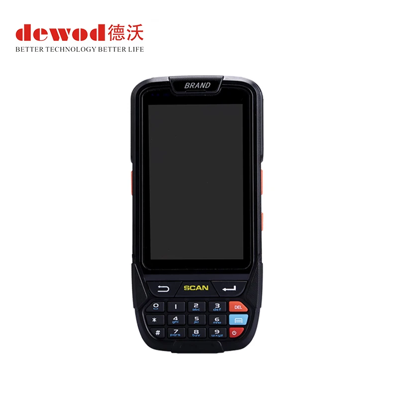 Rugged Handheld Smartphone PDA with Android 5.1 1D/2D Barcode Scanner 4G/WiFi/BT/3G-Stock Available