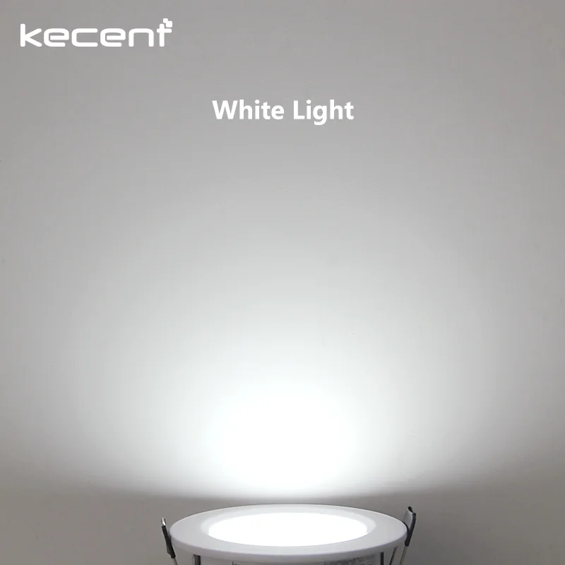 CE RoHS SAA Сертифицированный 7 Вт Светодиодный точечный светильник, круглая потолочная панель, встраиваемые прожекторы, освещение ip44, светодиодный потолочный светильник